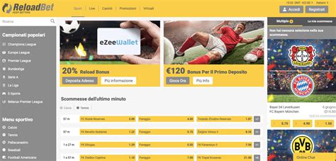 reloadbet recensioni|ReloadBet Italia .